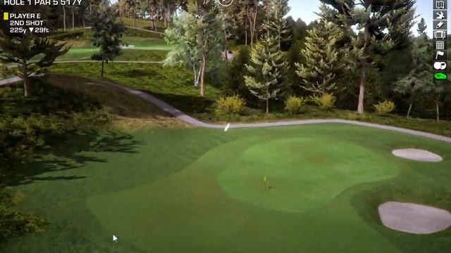 Jack Nicklaus Perfect Golf - Hole 1 @ Bear Mountain #1 смотреть онлайн