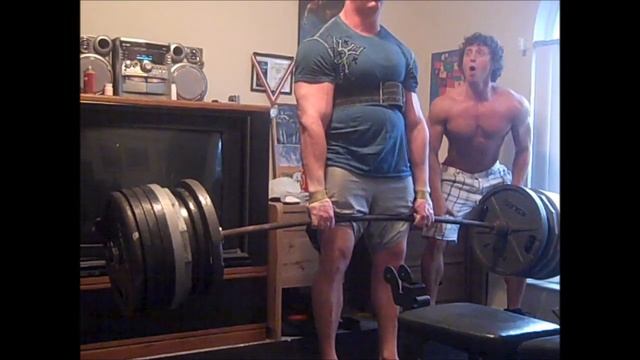 Geoleeman 835lbs x 3 Reps Dead Lift смотреть онлайн