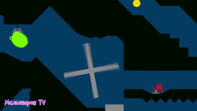 Приключения ПИКУНИКУ #8 Красный шар против робота за воду смотреть онлайн