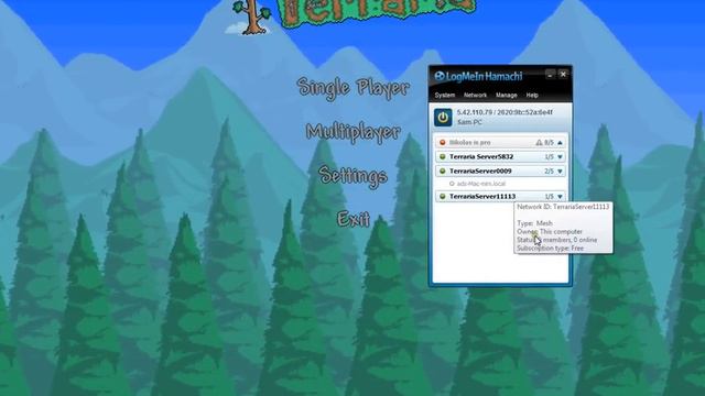 How To Make a terraria server (Hamachi) HD смотреть онлайн
