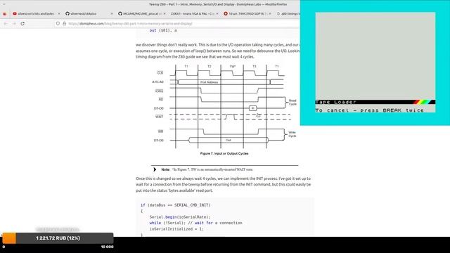 VGA HDMI для ZX Spectrum с контроллером клавиатуры на RPPico.#2 смотреть онлайн