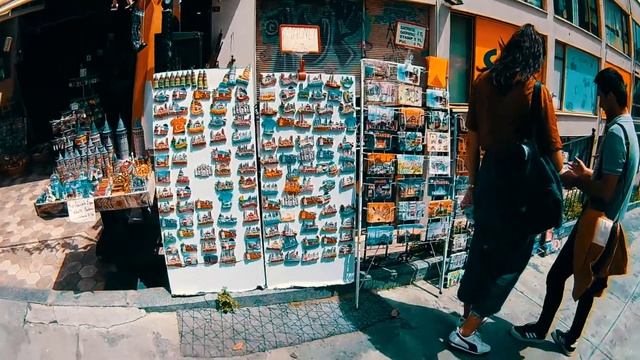 Istanbul - Galata Gülləsi, Istiklal Caddesi - Стамбул - Башня Галата, Истиклял смотреть онлайн