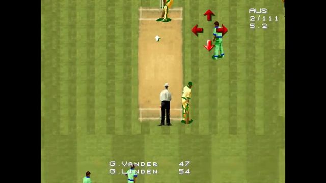 Cricket 96 Gameplay EA Sports Classic Cricket Game Xbox PlayStation смотреть онлайн