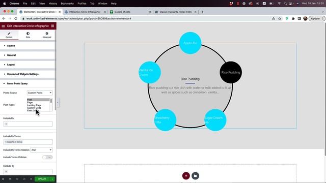 Interactive Circle Infographic Widget for Elementor смотреть онлайн