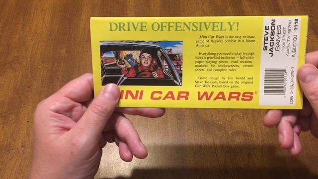 Looking at, Mini Car Wars from Steve Jackson Games. смотреть онлайн