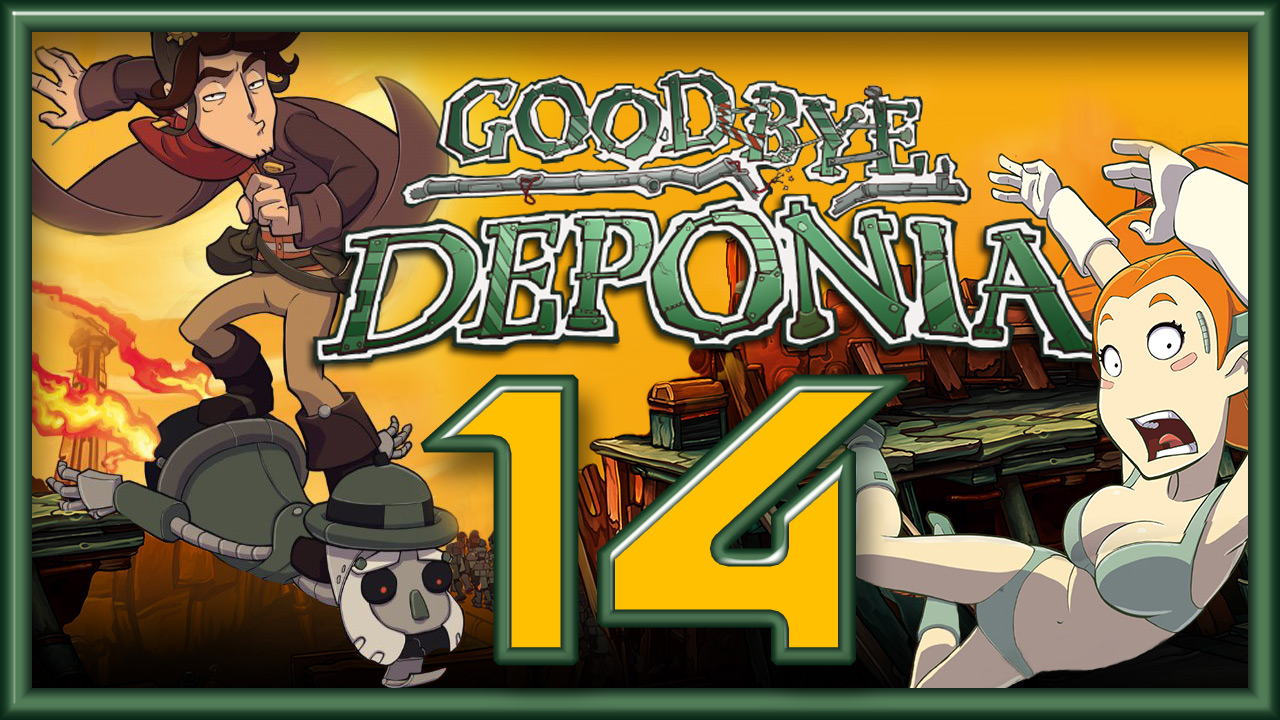 Deponia 3 (Goodbye Deponia) / Депония 3 - Опасный пончик - Прохождение игры [#14] | PC (2013 г.)