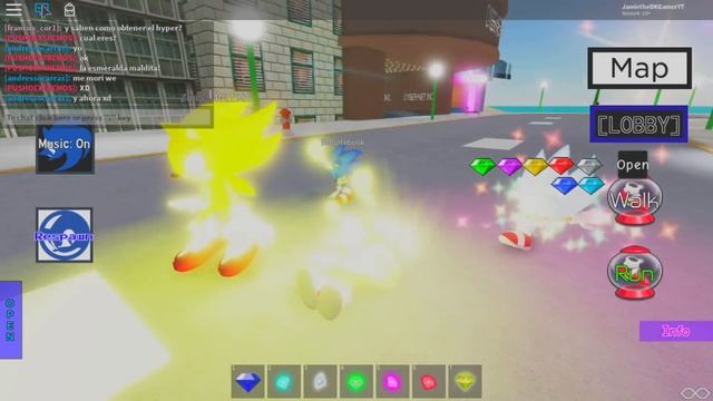 SONIC UNIVERSE RP *Super Tails* ALL CHAOS EMERALD LOCATIONS! Roblox смотреть онлайн
