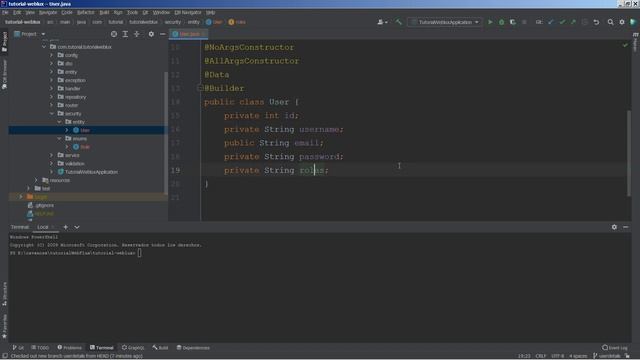 Autenticación JWT con Spring Webflux y MySQL: Capítulo 1: UserDetails смотреть онлайн