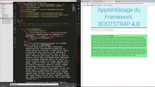 Bootstrap 4.0 - 03 - Container смотреть онлайн