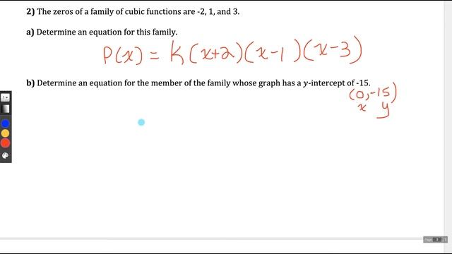 2.4 Families of Polynomial Functions (full lesson) | grade 12 MHF4U | jensenmath.ca смотреть онлайн