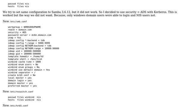 Unix & Linux: Samba 3.6.12 and NIS смотреть онлайн