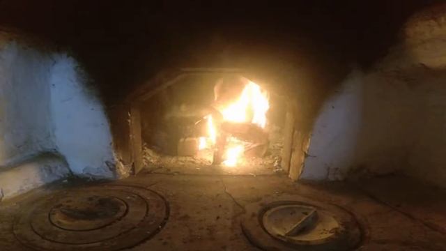 Русская печка - заставка на телевизор смотреть онлайн