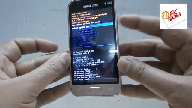 How To Hard Reset Samsung J1 Mini Prime