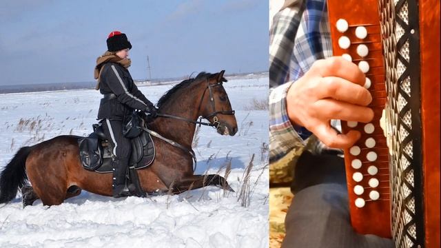 Сыпал снег буланому под ноги ... Хуторок смотреть онлайн