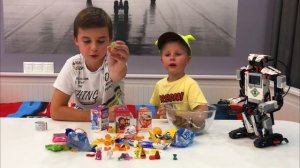 ПОКУПАЕМ МНОГО СЛАДОСТЕЙ И ШОКОЛАДНЫХ ЯИЦ! РАСПАКОВКА КИНДЕРОВ И ИГРУШЕК! Unbixing KINDER SURPRISE