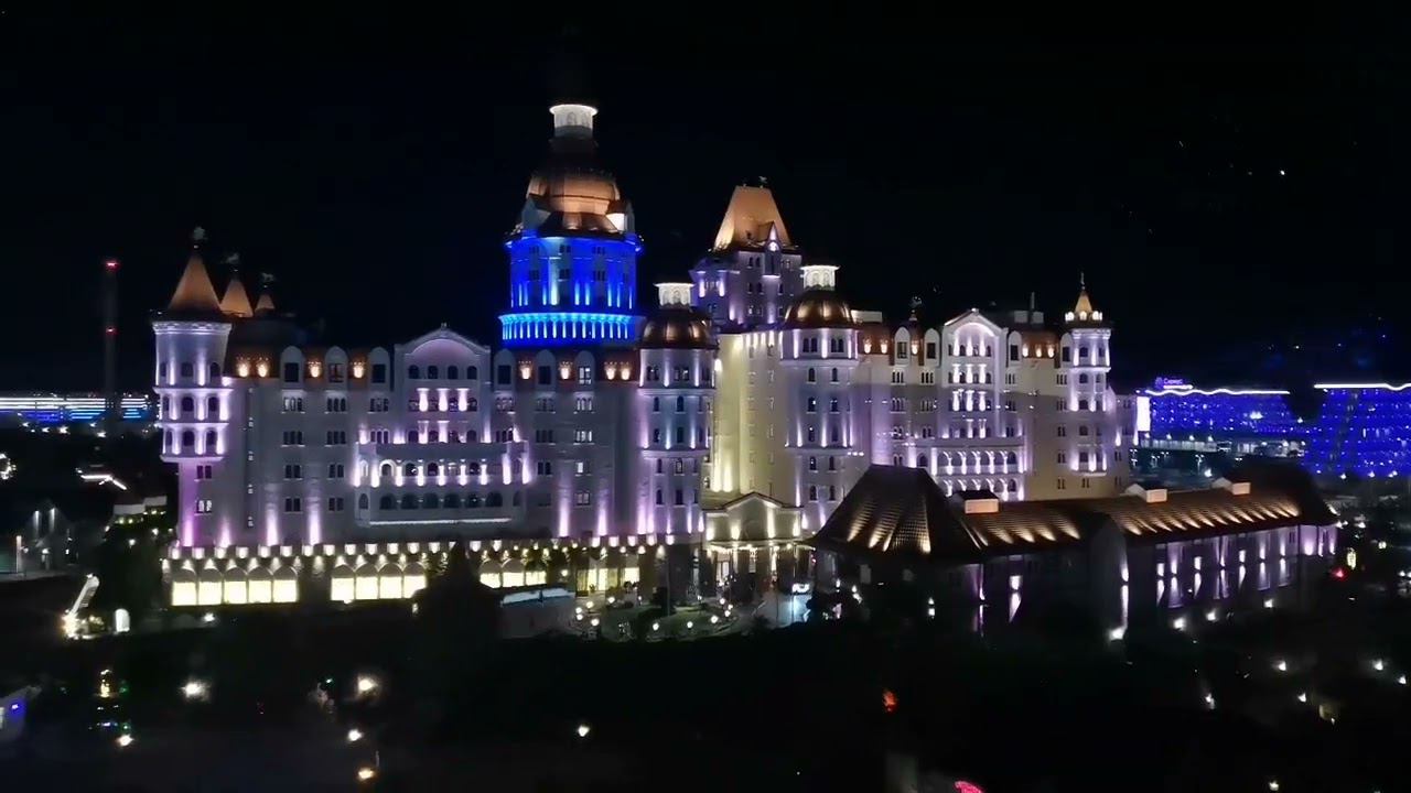 Сочи парк 2024г. Колесо времени. Вечер. смотреть онлайн