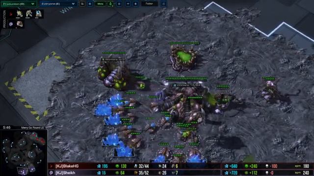 Sheikh vs Blake week 5 - season 2 Starcraft 2 league смотреть онлайн