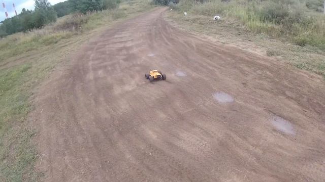 Где катать RC монстра? Трасса мотокросса Солнечная, Новосибирск. ARRMA Notorious 6S смотреть онлайн