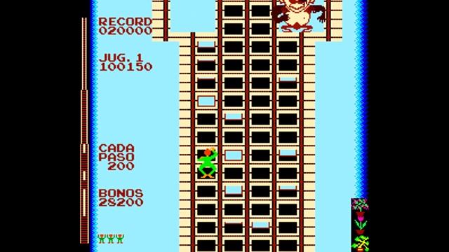 Crazy Climber [Arcade Longplay] (1980) Rodmar Elec S.A. смотреть онлайн