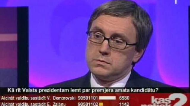 Kas Notieks Zalans Dombrovskis