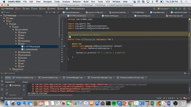 Configuring Quartz and Making API Calls смотреть онлайн