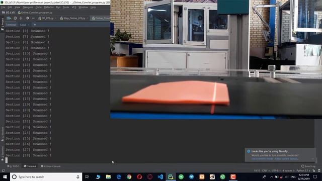 3D-LVS: 3D Laser Scanner (Laser Vision Scanner) | Design & Dev by Ahmad Babaei смотреть онлайн
