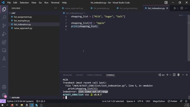 Списки Python (Часть 1) смотреть онлайн