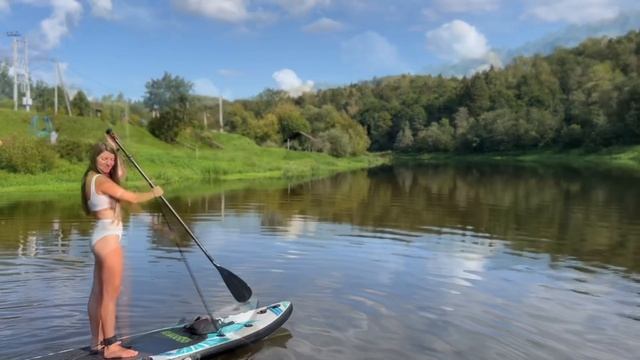Сплав на SupBoard по реке Москва