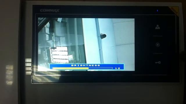 COMMAX CDV-70K (меню)