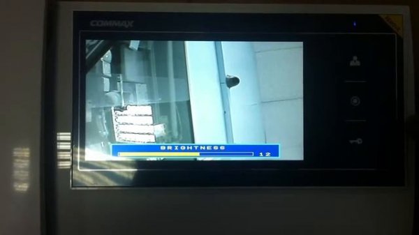 COMMAX CDV-70K (меню)