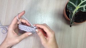 Кашпо вязаное крючком