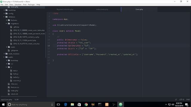 Laravel 5.3 Tutorial - Register Page смотреть онлайн