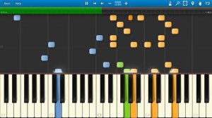 Мурка (на пианино Synthesia)