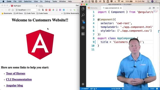 Tech 5: Getting Started with the Angular CLI смотреть онлайн