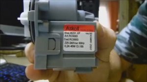 Сливной насос Askoll M231 XP. Недорогой универсальник.