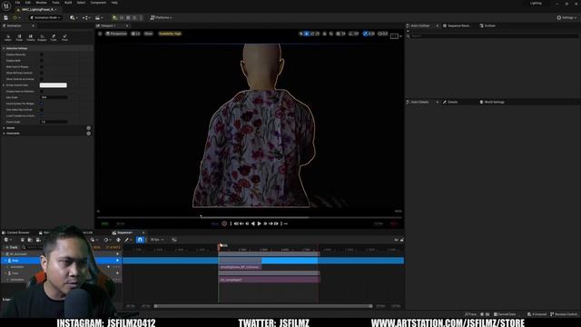 Metahuman Animator Floating Head смотреть онлайн