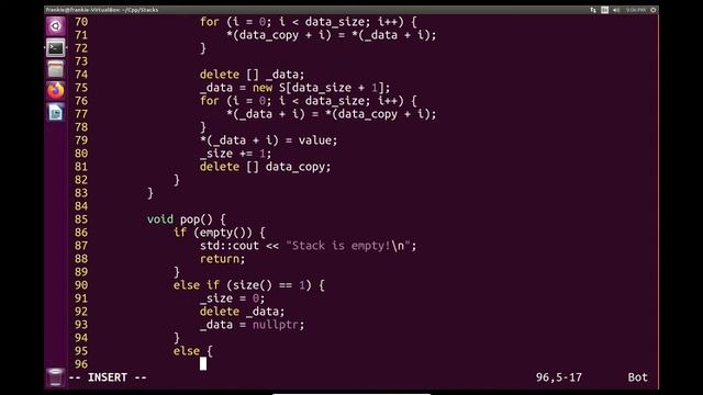 C++ Stacks: Part 2, push, pop and other methods смотреть онлайн