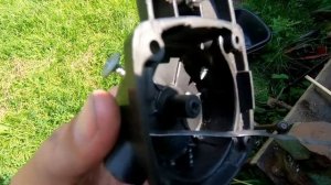 Ремонт стартера триммера