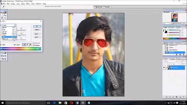 how to edit photo on adobe photoshop c 7 ,face clear and white face,with special effect смотреть онлайн