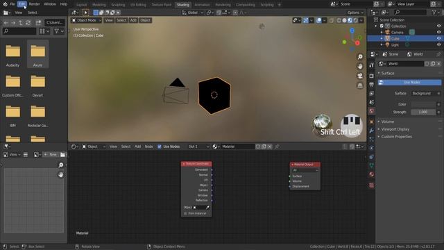 Blender Add Viewer Node | Where Is Viewer Node? | How To See Shader Preview? смотреть онлайн