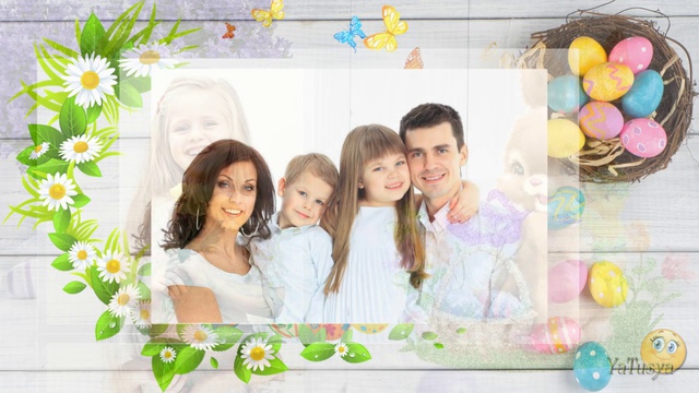 Радуйся МИР - Проект ProShow Producer к Пасхе бесплатно