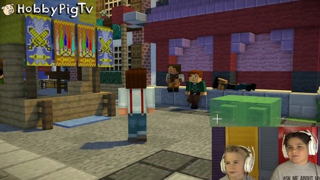 Minecraft Story Mode Season Two Part 1 HobbyPigTV смотреть онлайн