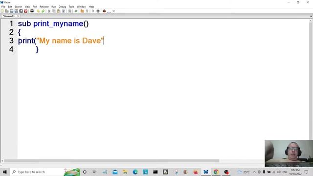 Perl Programming Tutorial For Beginners - Basic Sub Routine 2022 смотреть онлайн