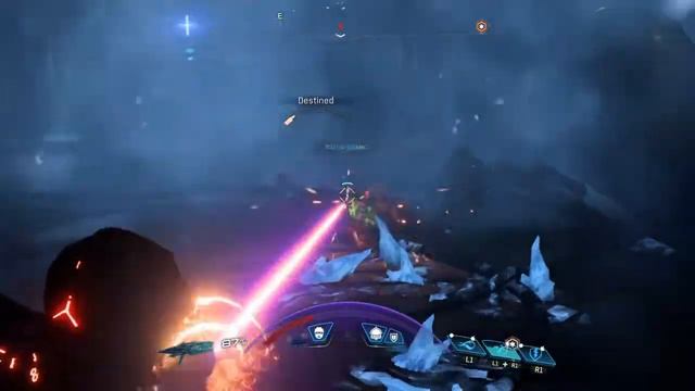 Vanguard Sentinel - Insanity Charge'n'Combo Build - Mass Effect Andromeda Gameplay смотреть онлайн