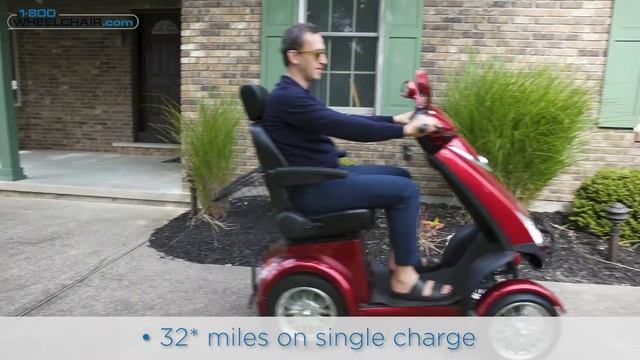 Red Elephant Heavy-Duty Mobility Scooter | 1800wheelchair смотреть онлайн