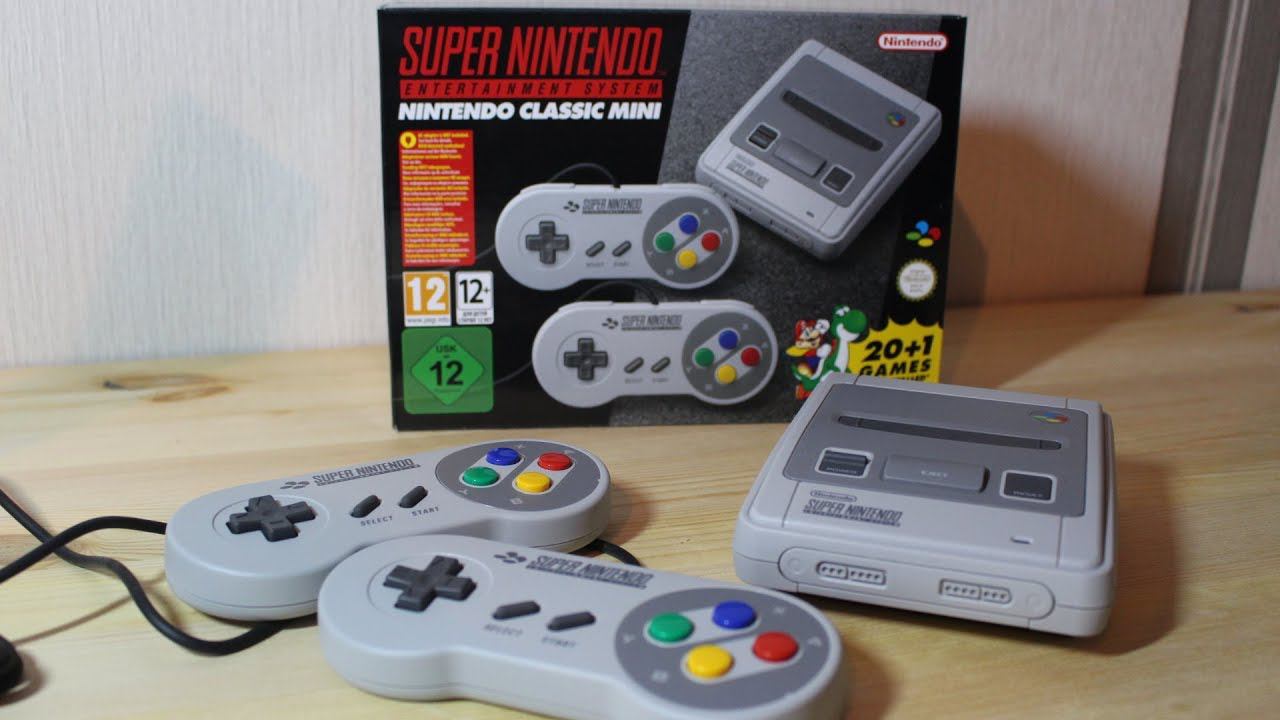 Мини Обзор: SNES Mini (Super Nintendo Classic Mini)