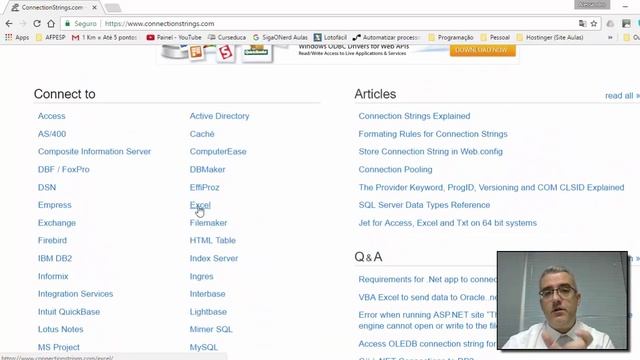 #105 - VBA Excel e Access - Criar conexão com o Banco - Aula 4 смотреть онлайн