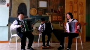 Трио баянистов - А.Доренский «Веселое настроение»