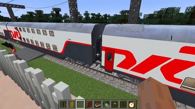 Не предупредили о поезде|Работаю дежурным по перееду в Minecraft смотреть онлайн