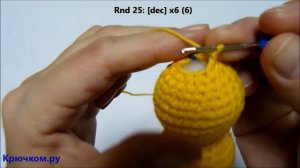 Цыпленок Цыпа крючком